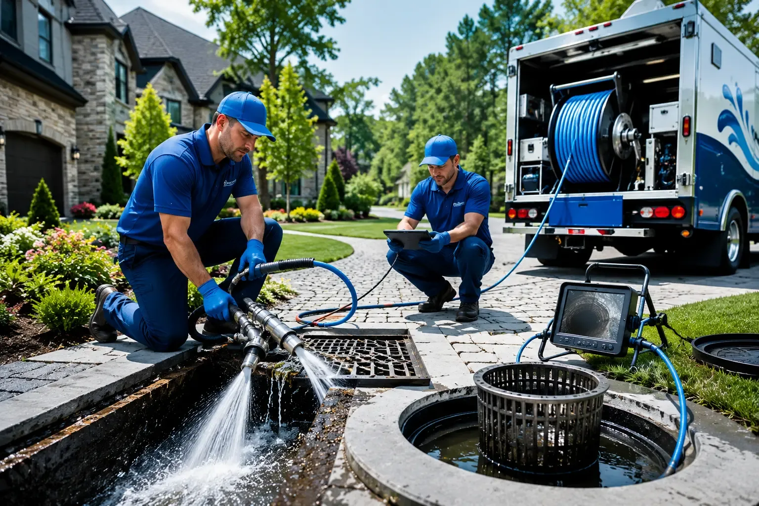 Local outdoor drain cleaning professionals in Gays, IL