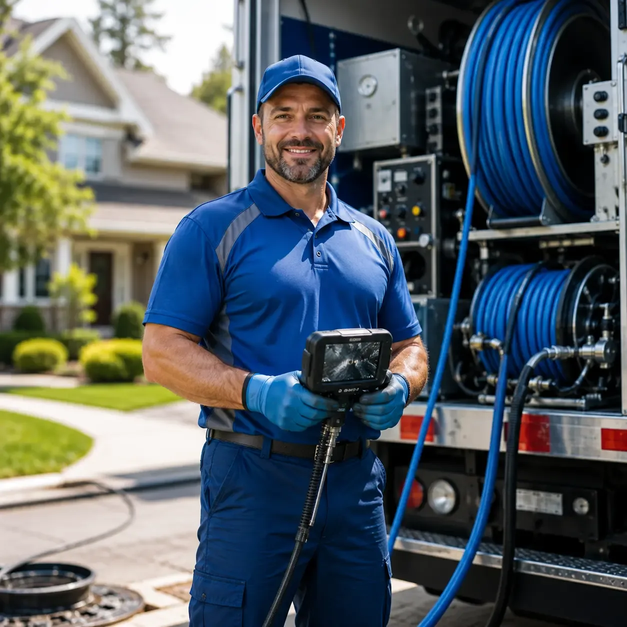 Local outdoor drain cleaning specialists in Gays, IL